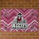 new-mexico-state-aggies-chevron-geometrics-crimson-doormat-best-selling.webp