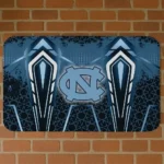 North Carolina Tar Heels Graphic Stripes Light Blue Doormat