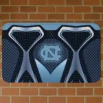 North Carolina Tar Heels Torso Pattern White Crocs Doormat