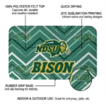 north-dakota-state-bison-chevron-geometrics-green-doormat-best-selling.webp