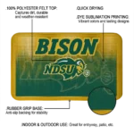 north-dakota-state-bison-pixel-blur-green-doormat-best-selling.webp