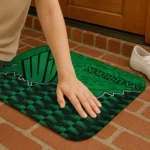 north-texas-mean-green-tribal-detailing-green-black-doormat-best-selling.webp