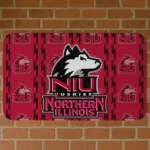 Northern Illinois Huskies Bolt Row Red Doormat