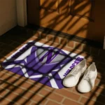northwestern-wildcats-ninja-mesh-purple-doormat-best-selling.webp