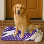 northwestern-wildcats-sharp-flash-purple-doormat-best-selling.webp