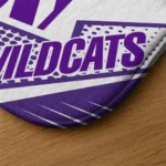 northwestern-wildcats-sharp-flash-purple-doormat-best-selling.webp