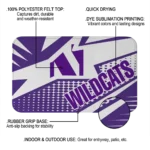 northwestern-wildcats-sharp-flash-purple-doormat-best-selling.webp
