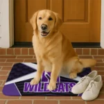 northwestern-wildcats-techno-camo-purple-black-doormat-best-selling.webp
