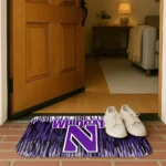 northwestern-wildcats-vertical-flow-purple-doormat-best-selling.webp