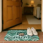 ohio-bobcats-chevron-geometrics-green-doormat-best-selling.webp
