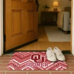 oklahoma-sooners-chevron-geometrics-crimson-doormat-best-selling.webp