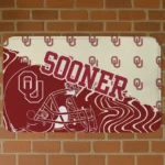 Oklahoma Sooners Football Pride Crimson Doormat