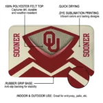 oklahoma-sooners-ninja-mesh-crimson-doormat-best-selling.webp