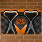 Oklahoma State Cowboys Torso Pattern Black Crocs Doormat