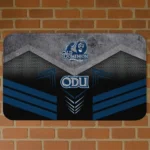 Old Dominion Monarchs Chevron Points Blue Black Doormat