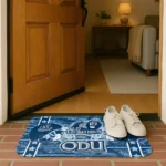 old-dominion-monarchs-helmet-illustration-blue-doormat-best-selling.webp