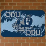 Old Dominion Monarchs Plate Rip Blue Doormat