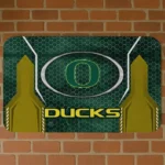 Oregon Ducks Hexagon Oval Green Doormat