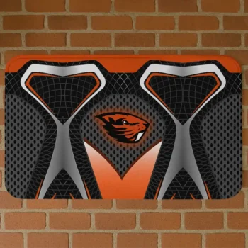 Oregon State Beavers Torso Pattern Doormat
