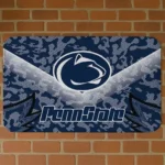 Penn State Nittany Lions Layered Lines Blue Doormat