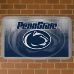 Penn State Nittany Lions Pixel Blur Blue Doormat