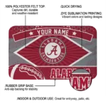 personalized-alabama-crimson-tide-football-crest-crimson-black-doormat-best-selling.webp