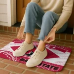 personalized-ball-state-cardinals-football-crest-red-black-doormat-best-selling.webp