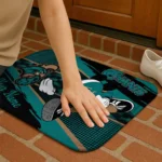 personalized-coastal-carolina-chanticleers-mickey-quarterback-green-black-doormat-best-selling.webp