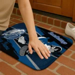 personalized-drake-bulldogs-mickey-quarterback-blue-black-doormat-best-selling.webp