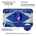 personalized-duke-blue-devils-football-crest-blue-black-doormat-best-selling.webp