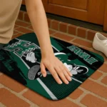 personalized-hawaii-rainbow-warriors-mickey-quarterback-green-black-doormat-best-selling.webp