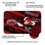 personalized-jacksonville-state-gamecocks-mickey-quarterback-red-black-doormat-best-selling.webp