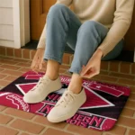 personalized-northern-illinois-huskies-football-crest-red-black-doormat-best-selling.webp