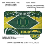 personalized-oregon-ducks-football-crest-green-black-doormat-best-selling.webp