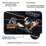 personalized-utep-miners-mickey-quarterback-blue-black-doormat-best-selling.webp