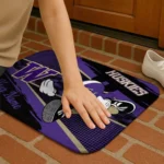 personalized-washington-huskies-mickey-quarterback-purple-black-doormat-best-selling.webp