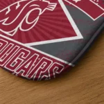 personalized-washington-state-cougars-football-crest-crimson-black-doormat-best-selling.webp