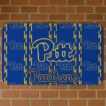 Pittsburgh Panthers Bolt Row Royal Blue Doormat