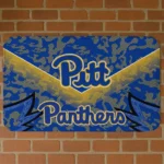 Pittsburgh Panthers Layered Lines Royal Blue Doormat