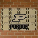 Purdue Boilermakers Bolt Row Gold Doormat