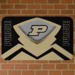 Purdue Boilermakers Ninja Mesh Gold Doormat