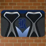 Rice Owls Torso Pattern Doormat