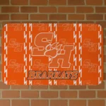 Sam Houston Bearkats Bolt Row Orange Doormat