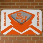 Sam Houston Bearkats Ninja Mesh Orange Doormat