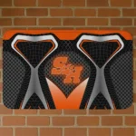 Sam Houston Bearkats Torso Pattern Doormat