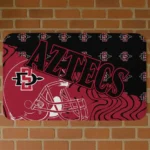 San Diego State Aztecs Football Pride Red Doormat