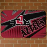 San Diego State Aztecs Sharp Flash Red Doormat