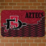 san-diego-state-aztecs-tribal-detailing-red-black-doormat-best-selling.webp