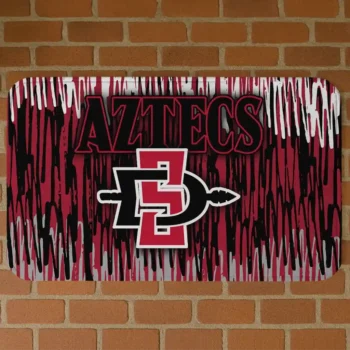 San Diego State Aztecs Vertical Flow Red Doormat