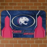 South Alabama Jaguars Hexagon Oval Blue Doormat